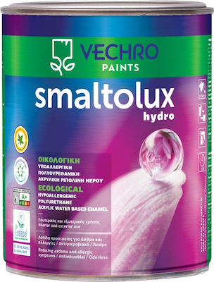 xlarge_20200525170828_vechro_akryliki_oikologiki_ripolini_nerou_smaltolux_hydro_eco_0_75lt_leyko_satine Vechro SMALTOLUX HYDRO ECO Ακρυλική Οικολογική Ριπολίνη Νερού ΛΕΥΚΟ - Image 1