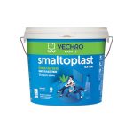 Vechro SMALTOPLAST EXTRA Πλαστικό Χρώμα Οικολογικό για Εσωτερική Χρήση ΛΕΥΚΟ