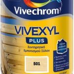 Vivechrom VIVEXYL PLUS Συντηρητικό Ξύλου Διαλύτου 501 Άχρωμο Ματ 750ml
