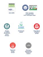 VITEX ECO Πλαστικό Χρώμα Οικολογικό ΛΕΥΚΟ - Image 2