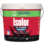 Vechro ISOLOR PU HYBRID AQUA PLUS+ Ελαστομερές Ακρυλικό Επαλειφόμενο Στεγανωτικό Πολυουρεθάνης ΛΕΥΚΟ