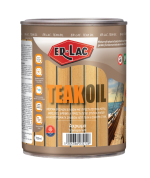 ER-LAC TEAK OIL ME AΠΟΧΡΩΣΗ TEAKWOOD 5004  0.75Lt