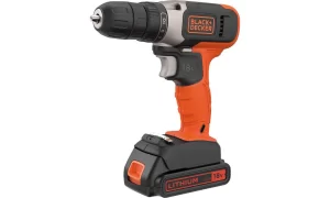 BLACK & DECKER Δραπανοκατσάβιδό 18V, μπαταρία 1Χ1,5Ah