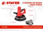 STAYER Tριβείο Τοίχου (Χειρός) HP 1200 - Image 2