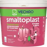 Vechro Smaltoplast Kitchen & Bath Πλαστικό Χρώμα Οικολογικό για Εσωτερική