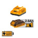 Μίνι Αλυσοπρίονο Μπαταρίας 20V Li-Ion INGCO CGSLI20581 - Image 2