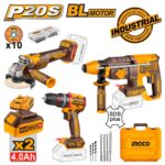 Εργαλεία Μπαταρίας 20V Li-Ion Σετ 3 τεμ.  COSLI241198E