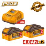 Μπαταρία 1 τεμ. 4.0Ah + Φορτιστής 2Α 1 τεμ. Σετ  FBCPK2013E