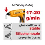 Πιστόλι Θερμόκολλας Μπαταρίας 20V Li-Ion SOLO CGGLI2003 - Image 5