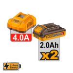 Κρουστικό Δραπανοκατσάβιδο Compact Μπαταρίας 20V Li-Ion 76Nm CIDLI207686E - Image 4