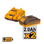 Δραπανοκατσάβιδο Compact Μπαταρίας με 4 Κεφαλές 20V Li-Ion 66Nm CDLI206686E - Image 7